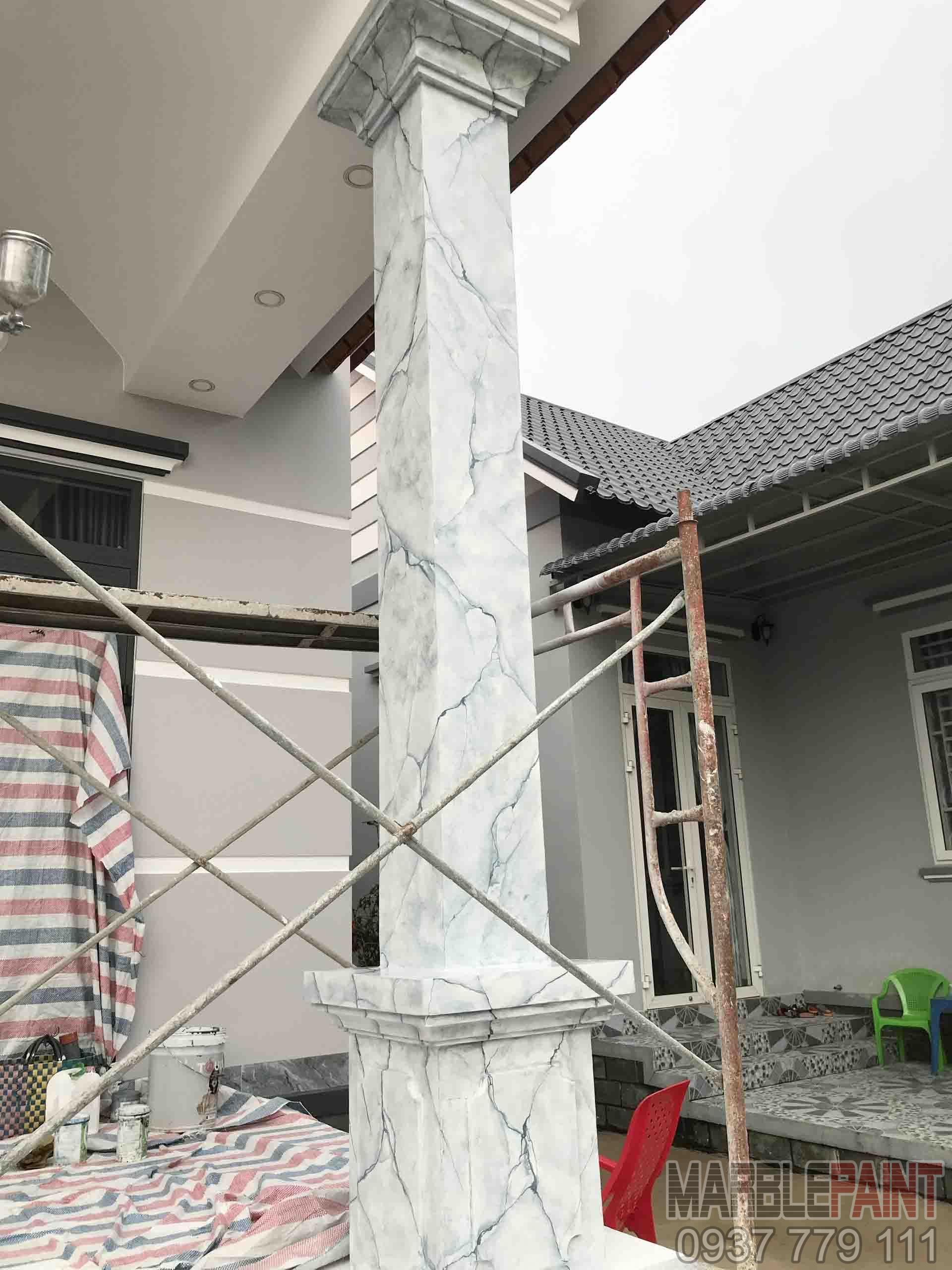 sơn giả đá vân